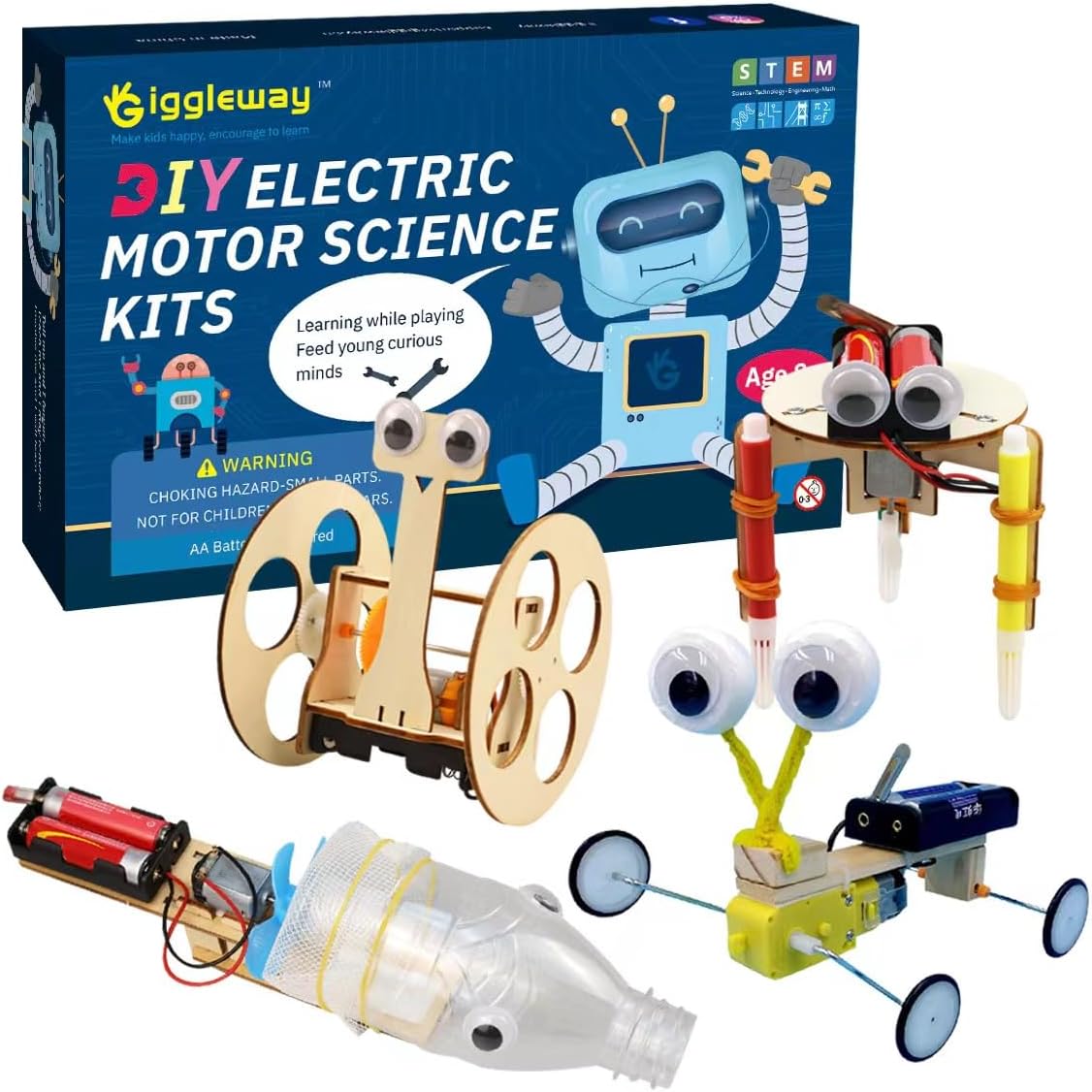 Kids robot building store kit