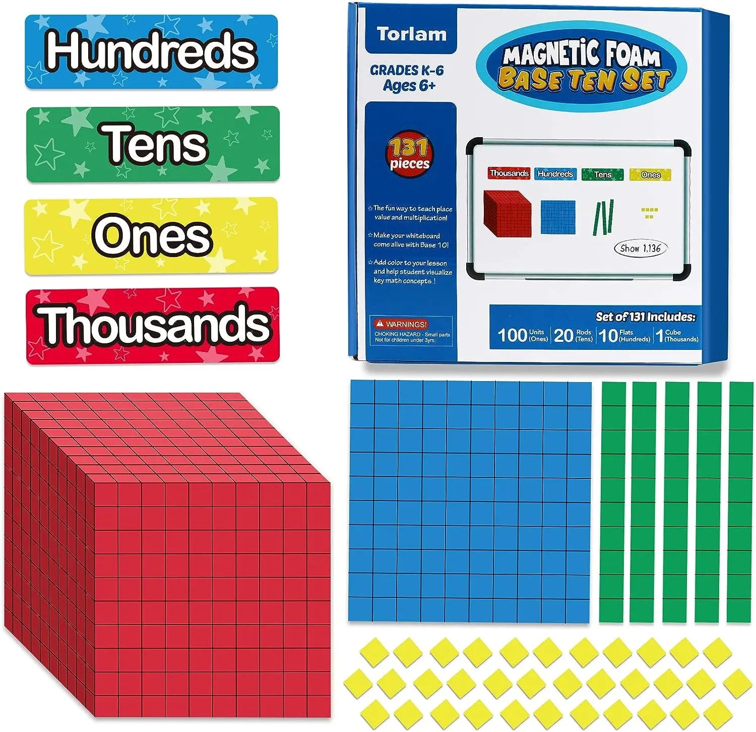 Base Ten Blocks Da Vinci School Supplies