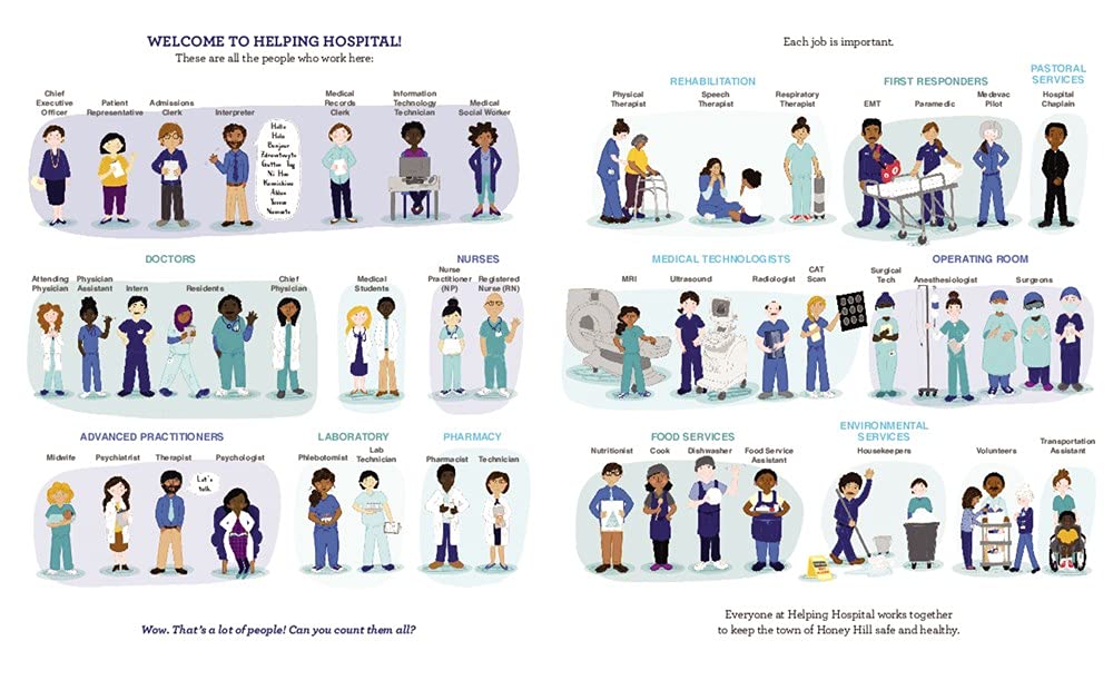 Helping Hospital: A Community Helpers Book