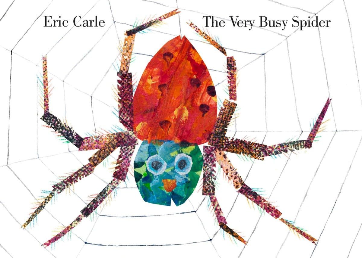 The Very Busy Spider - Eric Carle (Board Book)