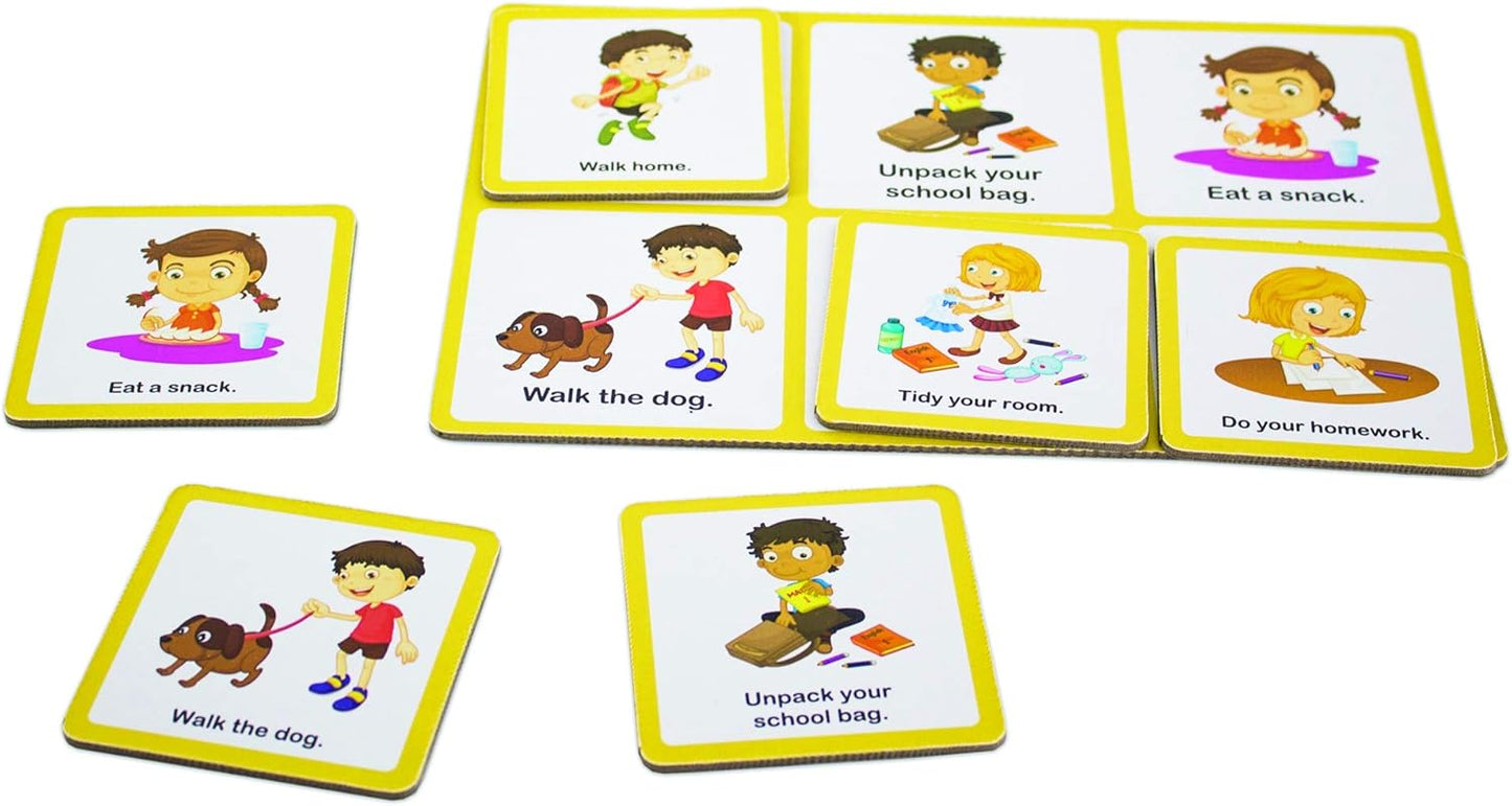 Junior Learning Routine Bingo