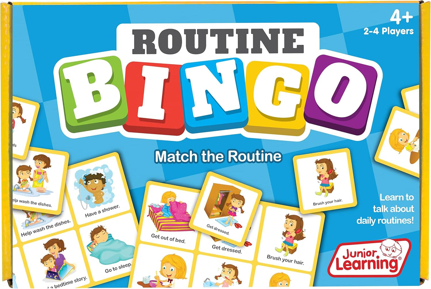 Junior Learning Routine Bingo