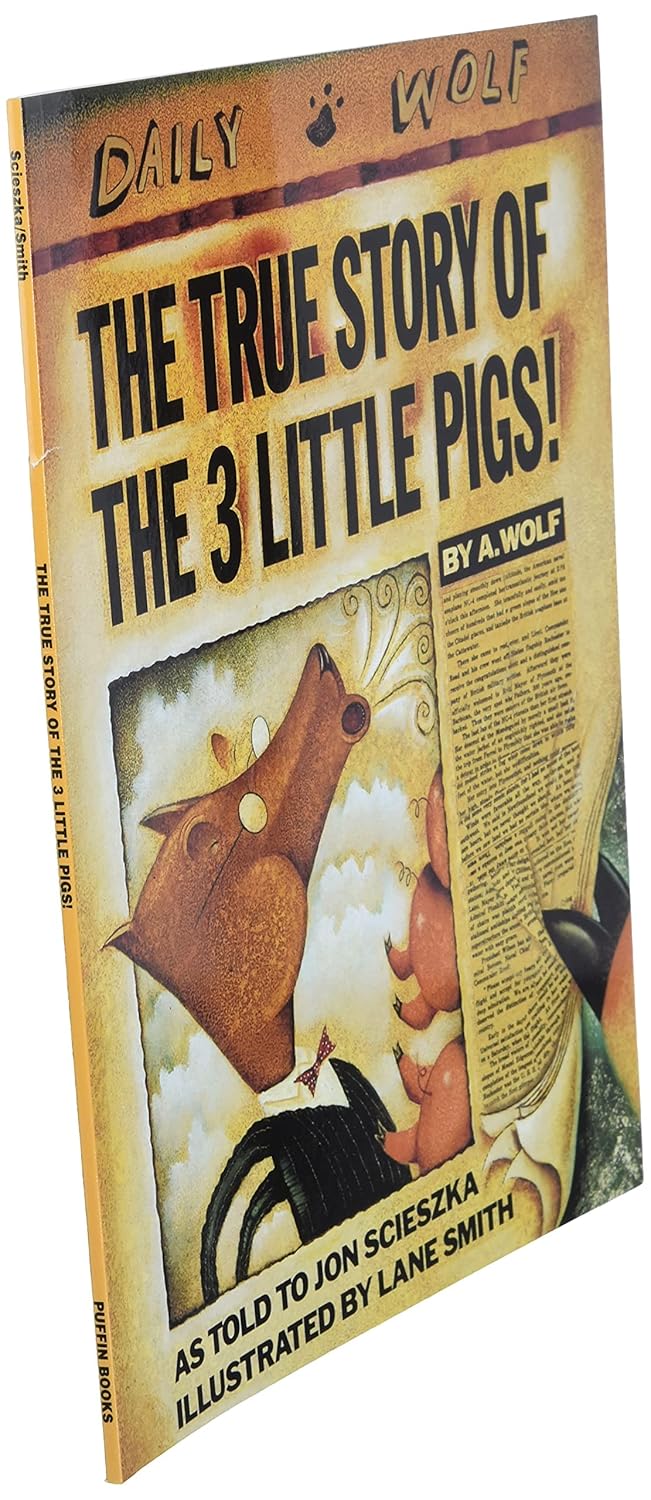 The True Story of the Three Little Pigs - Paperback