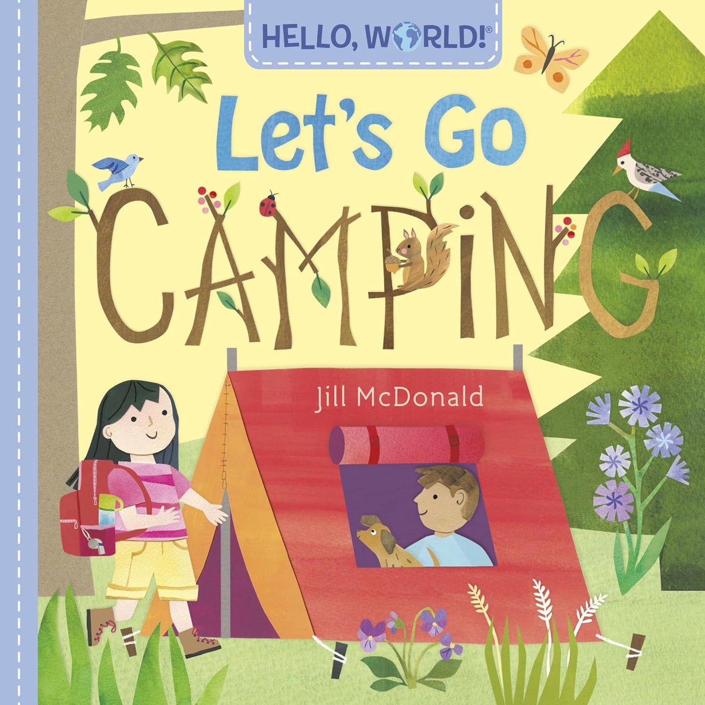 Hello, World! Let's Go Camping | Board book (Livro Cartonado)