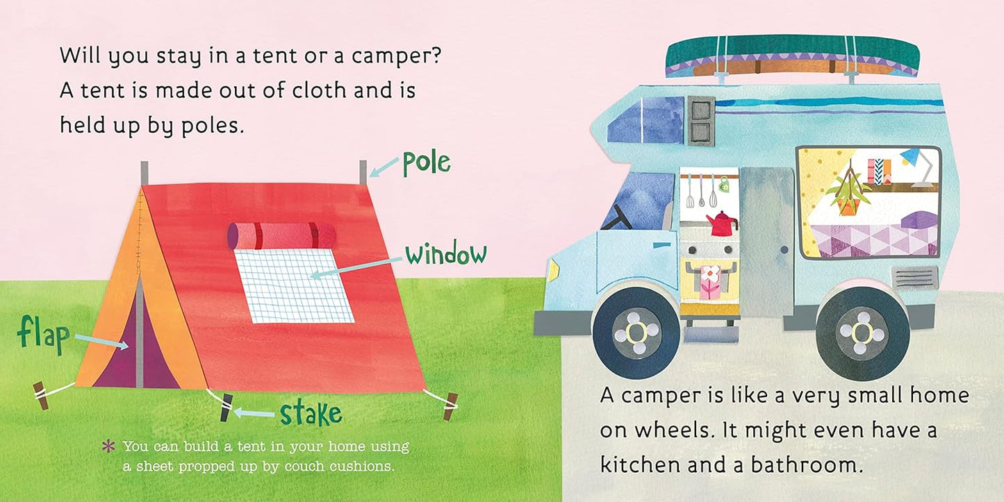 Hello, World! Let's Go Camping | Board book (Livro Cartonado)