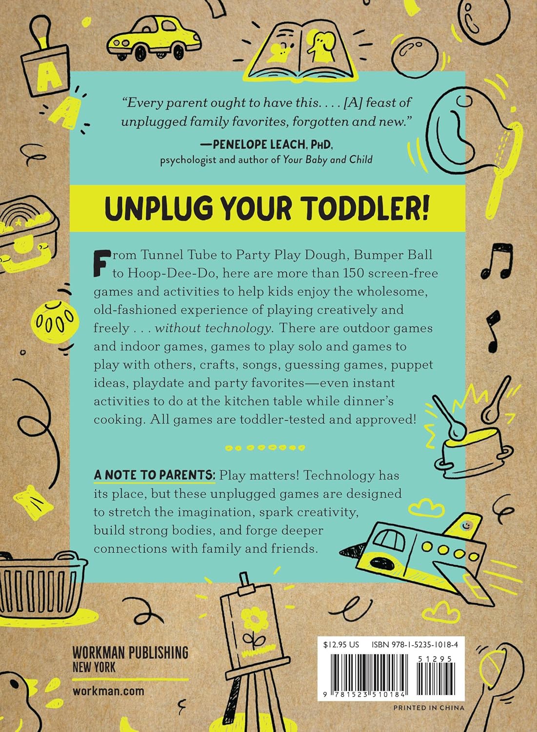 Unplugged Play: Toddler: 155 Activities & Games for Ages 1-2