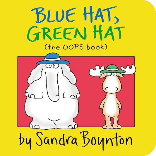 Blue Hat, Green Hat Board book