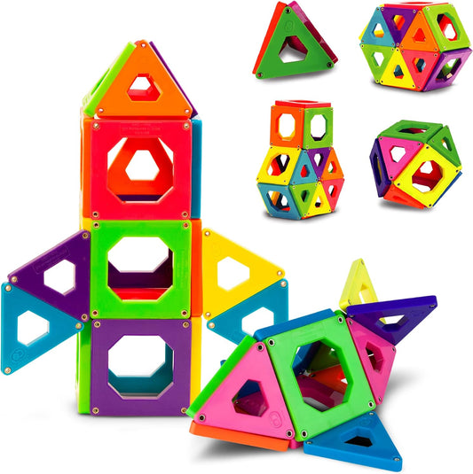 Discovery Magnetic Tile Set 24 Pieces