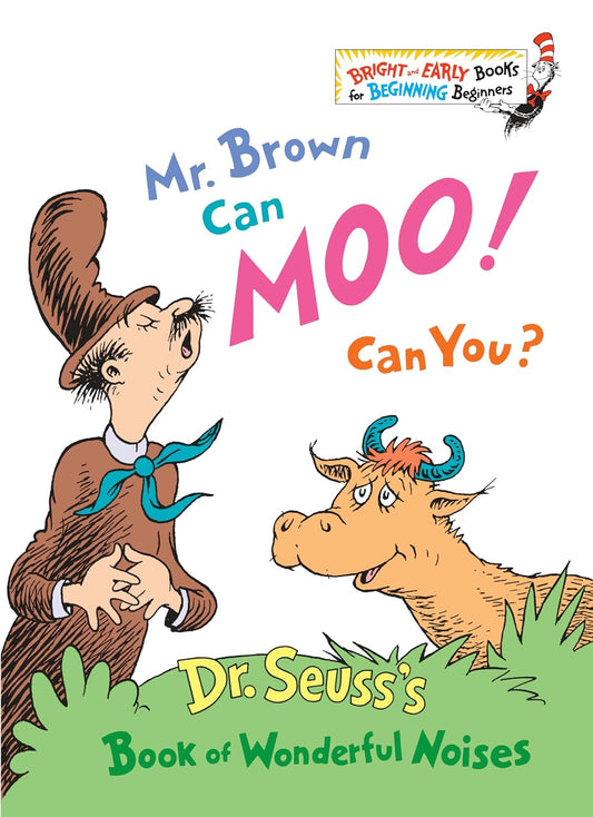 Dr. Seuss - Mr. Brown Can Moo!  Can you ? - HARDCOVER