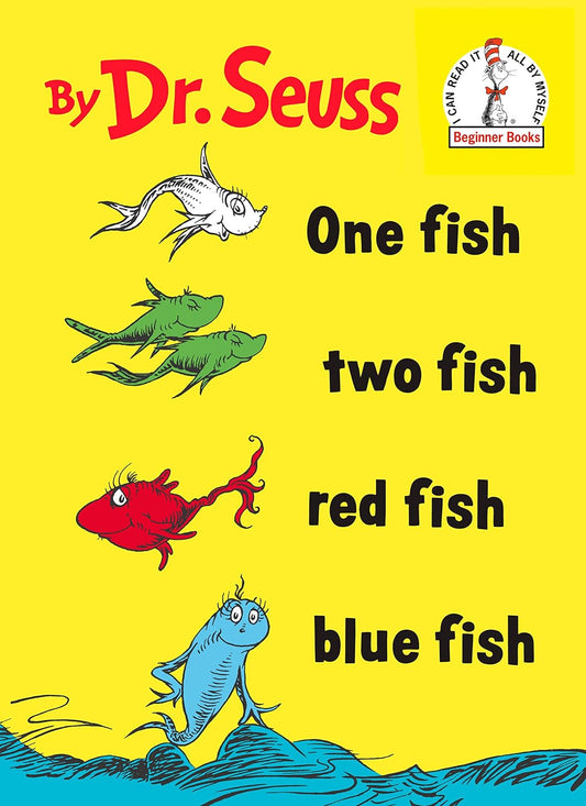 Dr. Seuss - One fish, two fish, red fish, blue fish Hardcover