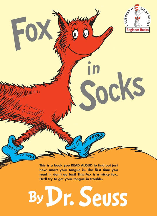 Dr. Seuss - Fox in Socks  Hardcover