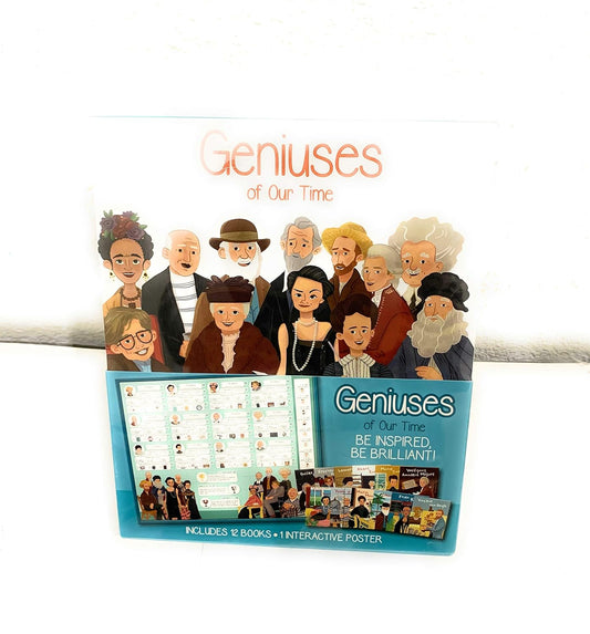 Geniuses of Our Time (12 Books plus 1 Poster)