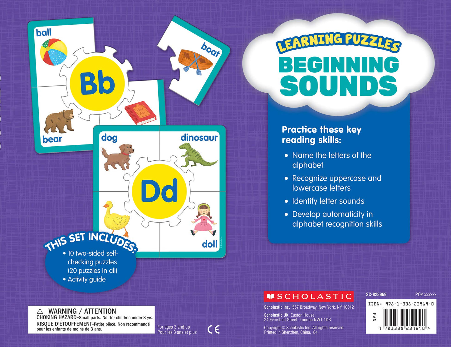 Learning Puzzles: Beginning Sounds