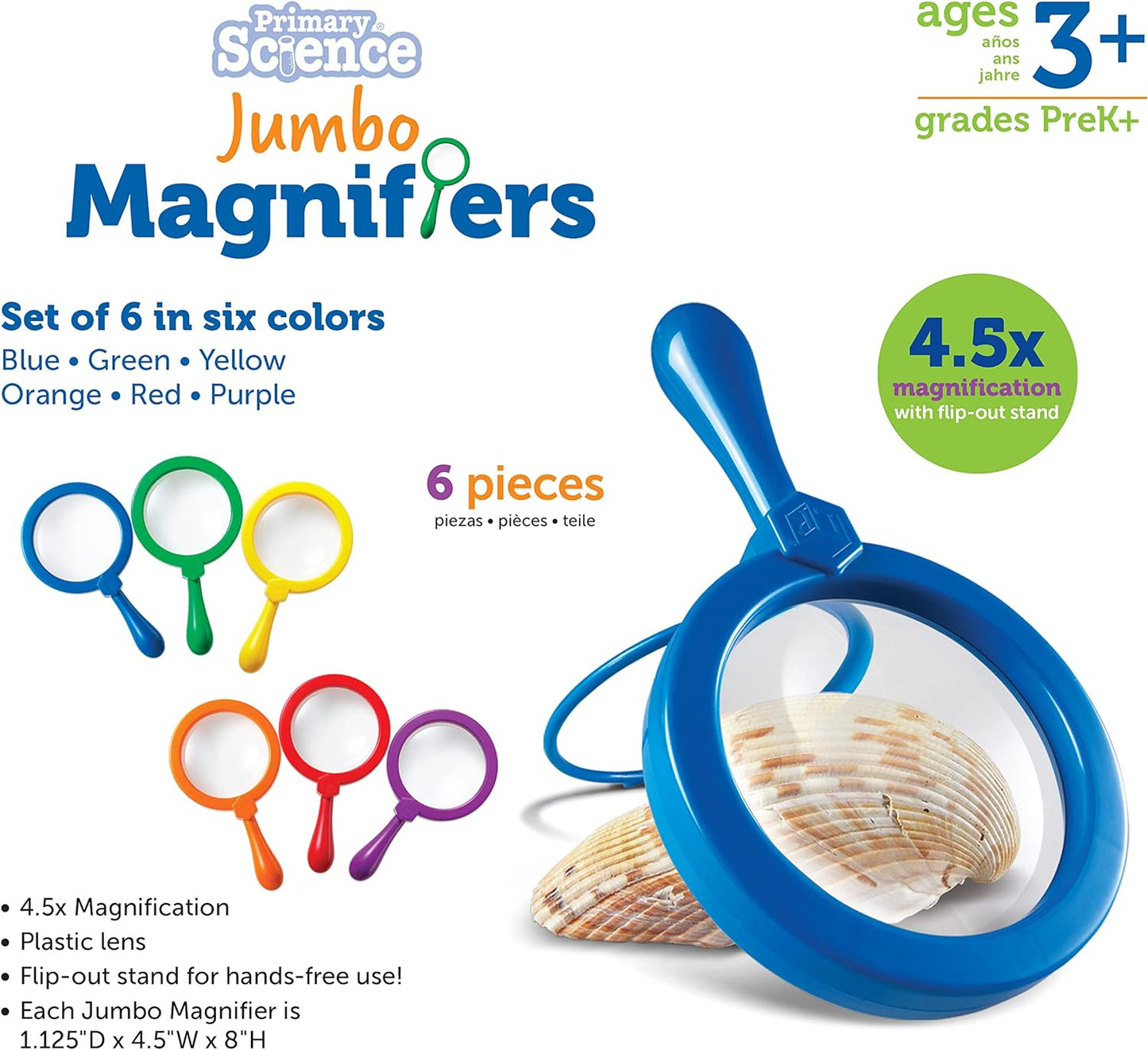 Learning Resources Jumbo Magnifiers