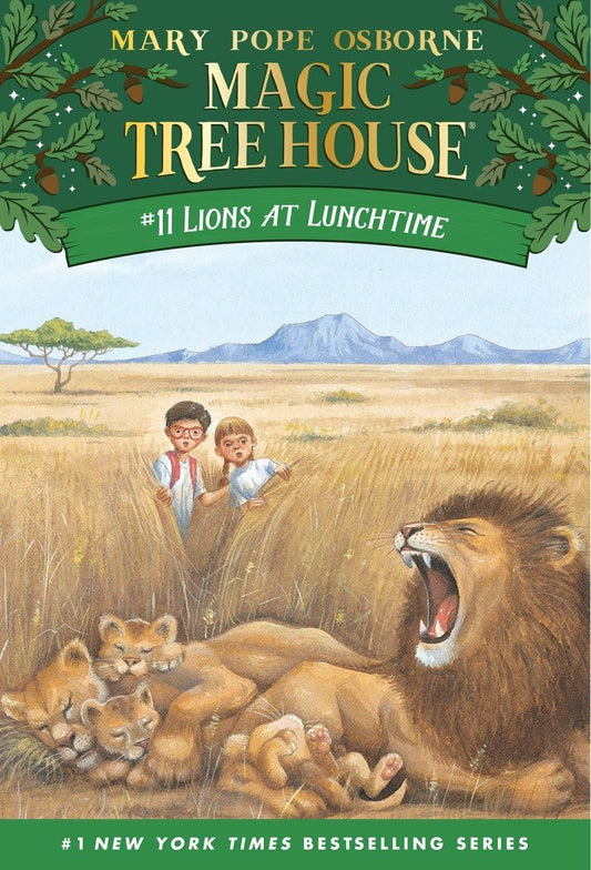 Lions at Lunchtime (Magic Tree House, No. 11) Paperback