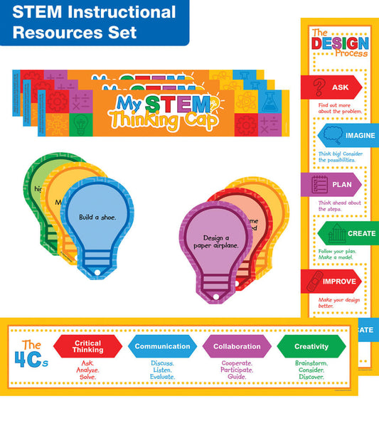 STEM Instructional Resources Bulletin Board Set