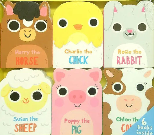 Spring Friends (Susan the Sheep/Charlie the Chick/Rosie the Rabbit/Harry the Horse/Poppy the Pig/Chloe the Cow)