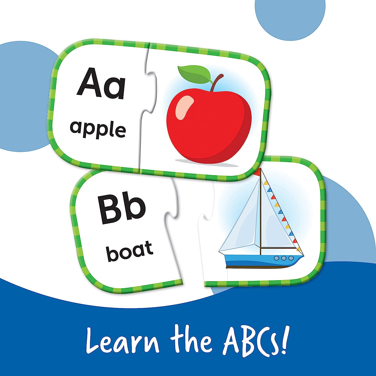 ABC Puzzle Cards | Quebra - Cabeça ABC - Learning Resources - Da Vinci School Supplies