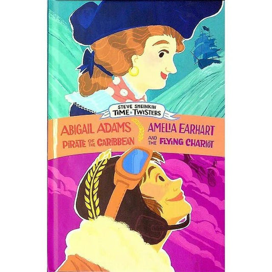 Abigail Adams Pirate of the Caribbean/Amelia Earhart and the Flying Chariot (Time Twisters) - Da Vinci School Supplies