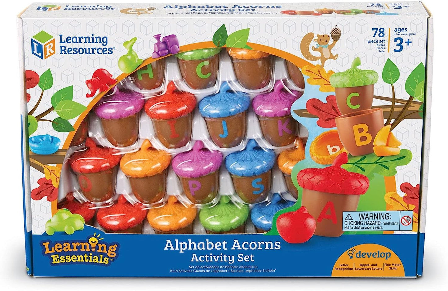 Alphabet Acorns Activity Set - Da Vinci School Supplies