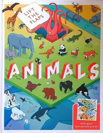 Animals (Lift - the - Flaps) - Da Vinci School Supplies