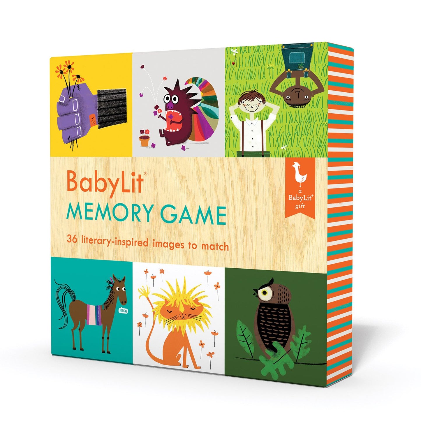 BabyLit A to Z Book & Memory Game