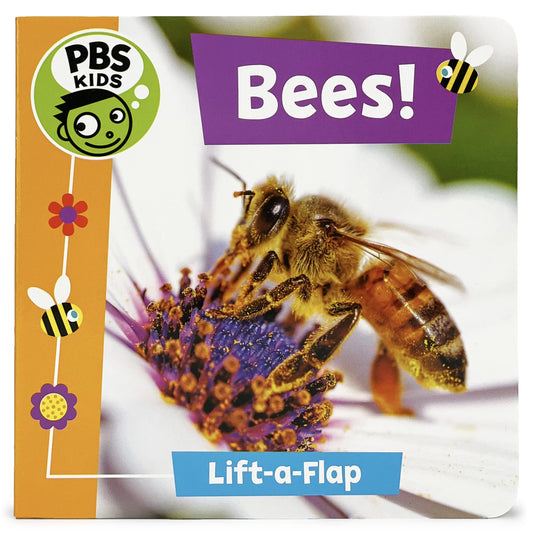 Bees! A PBS Kids Lift-a-Flap Board Book for Babies and Toddlers, Ages 1-4