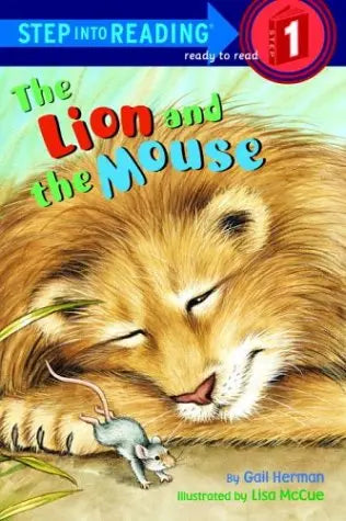 The Lion and the Mouse (Step-Into-Reading, Step 1)